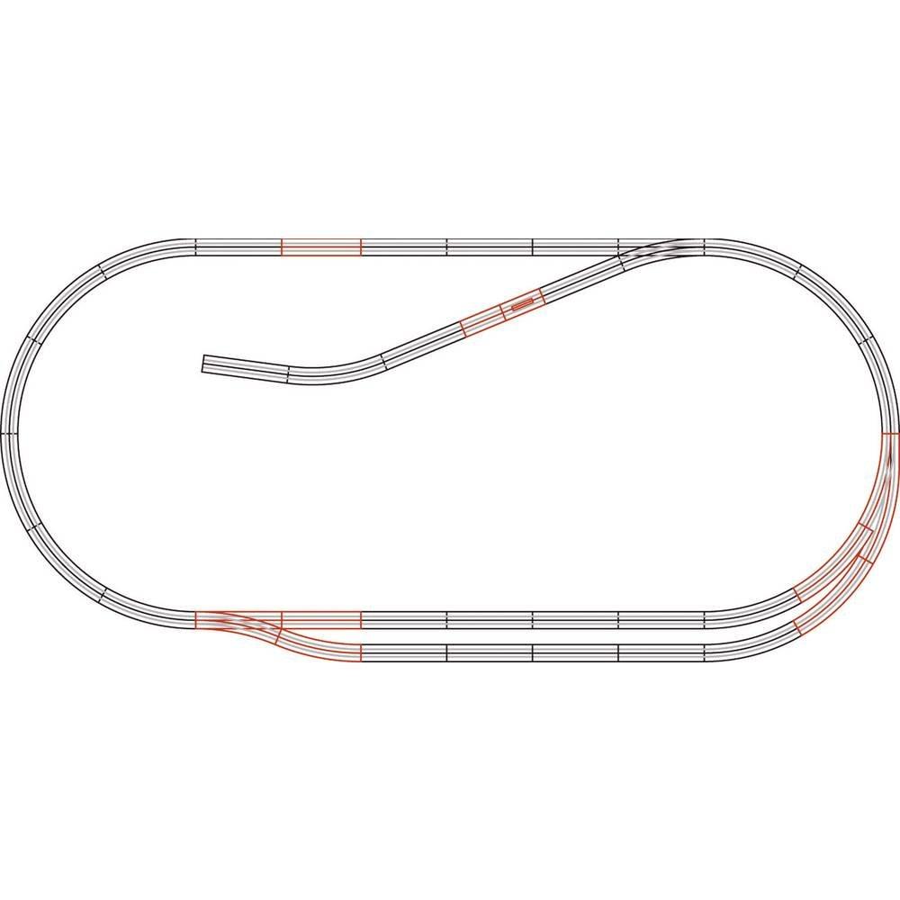 Image of H0 geoLINE-Gleis-Ergänzungs-Set C Multicolor