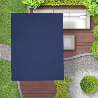 B2X Voile d'ombrage rectangulaire bleu foncé  