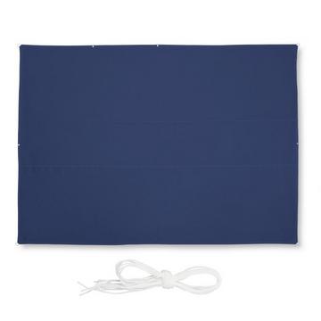 Voile d'ombrage rectangulaire bleu foncé