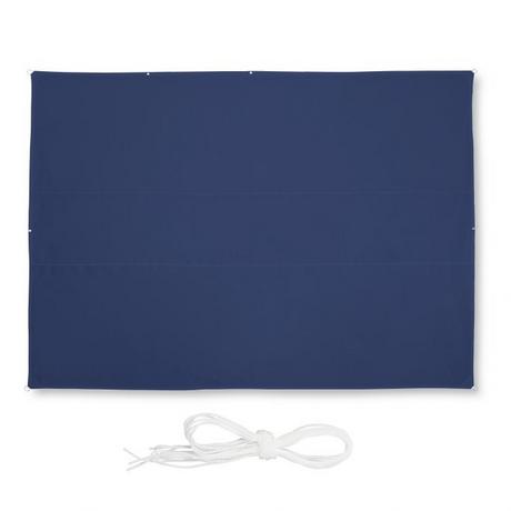 B2X Voile d'ombrage rectangulaire bleu foncé  