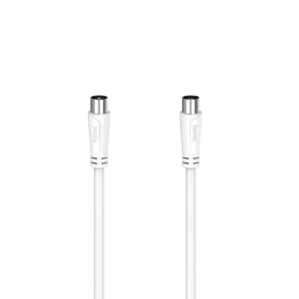 Hama 00205047 Koaxialkabel 5 m Koaxial Weiß