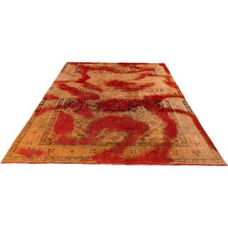 VIDAL Tapis fait à la main Vintage Royal  