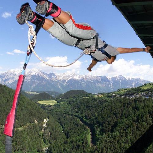Image of Bungee Jumping Europabrücke Aus 192m (1 Person) Unisex