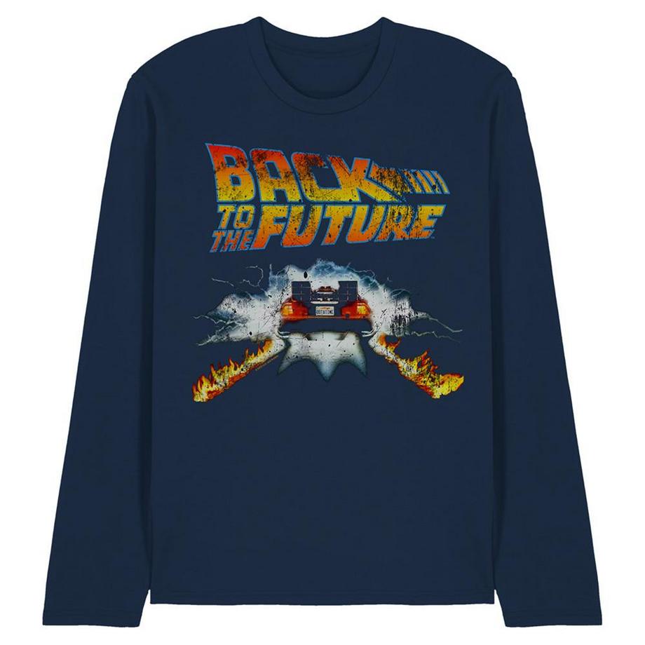 T-ShirtManches Longues Motiftyle Delorean