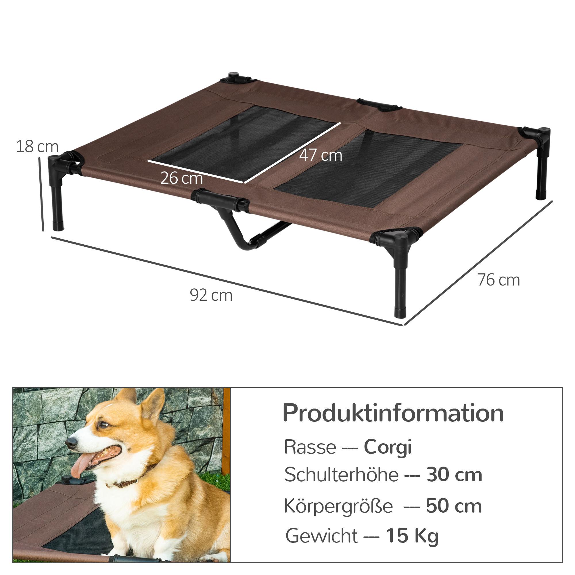 PawHut Chaise longue pour chien  