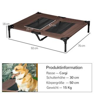 PawHut Chaise longue pour chien  