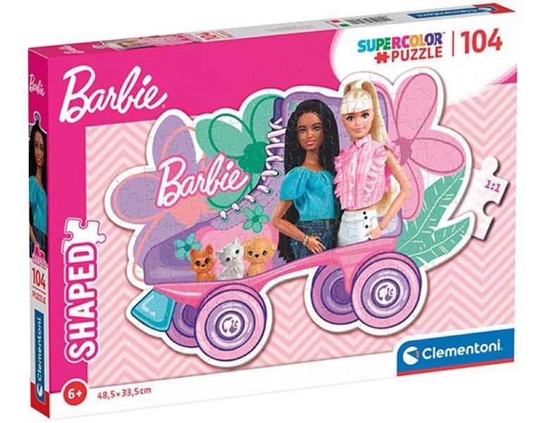 Clementoni  Puzzle Barbie Rollschuh (104Teile) 