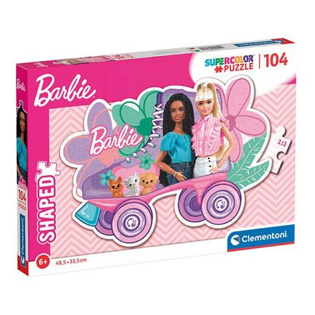 Clementoni  Puzzle Barbie Rollschuh (104Teile) 