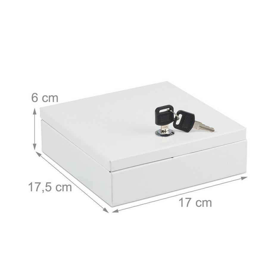 Northix  Abschließbare Kasse 