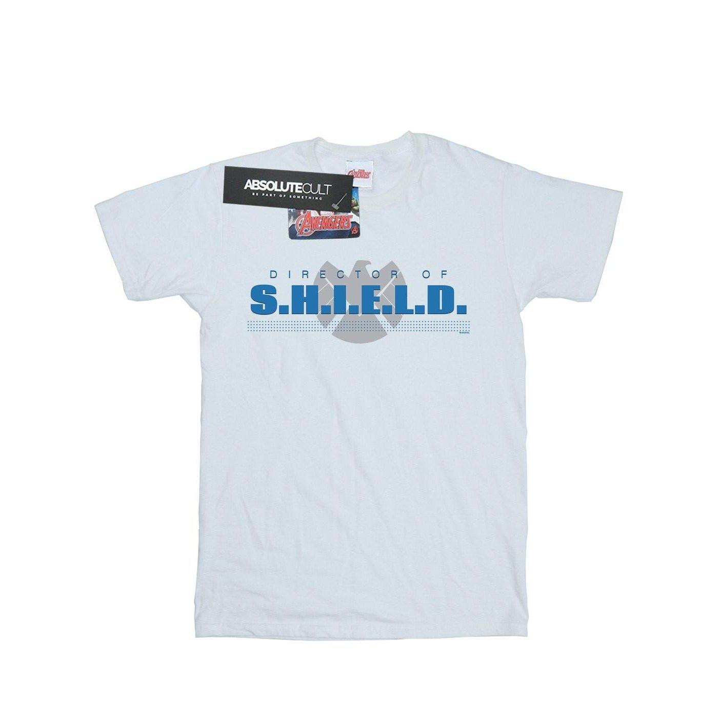 Image of Agents Of S.h.i.e.l.d. Director Of S.h.i.e.l.d. Tshirt Herren Weiss L
