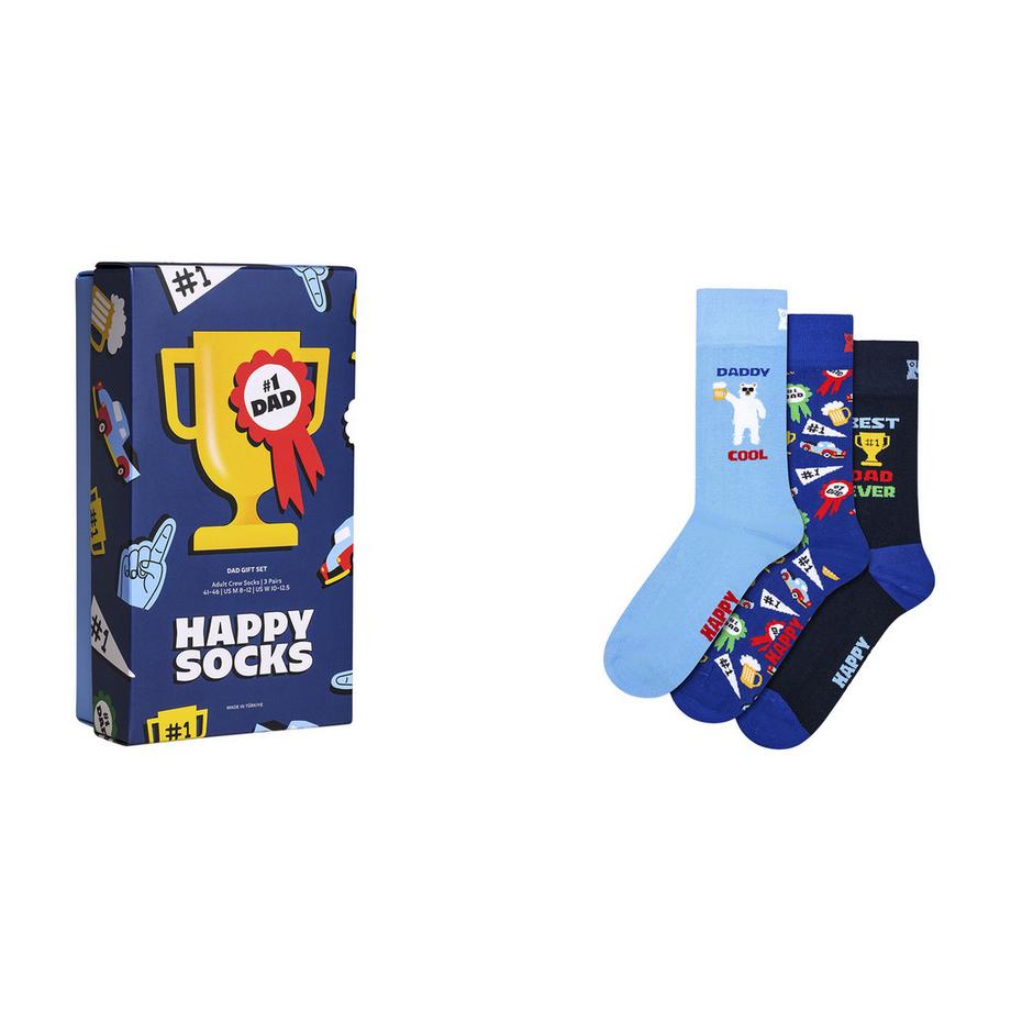 HappySocks Papa Set de 3 pièces 41-46