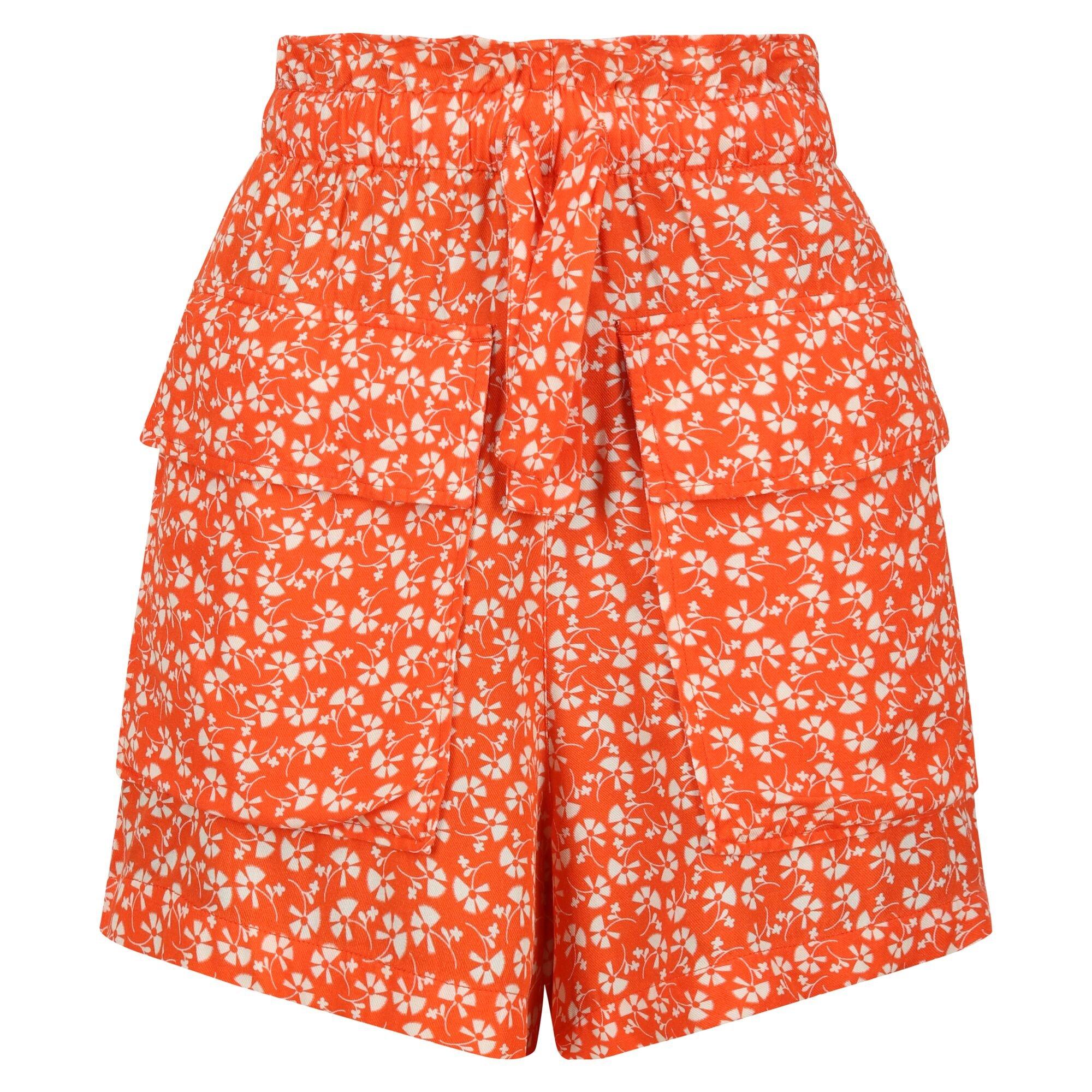 Image of Orla Kiely Shorts Sommer Unisex Rot Bunt 42