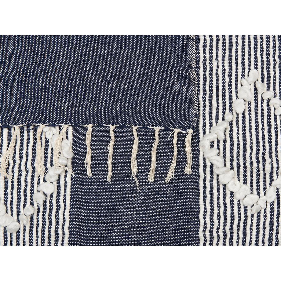 Beliani NEMLI Boho Acryl Kuscheldecke  