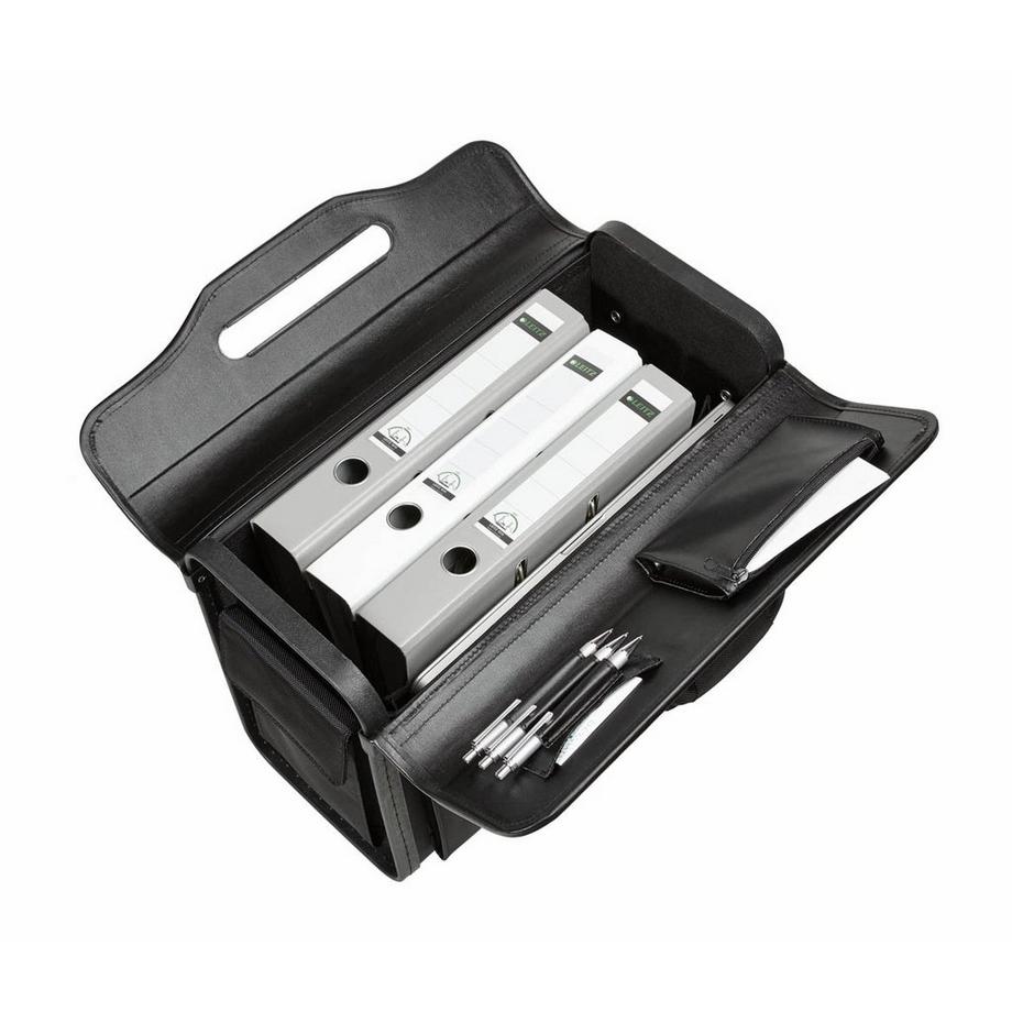 Dermata Lederwaren Pilot Case 46cm Pelle Spaccata  