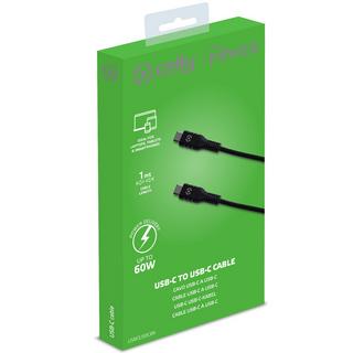 Celly  USB-PD USB-C - Cavo USB-C 60W 1m 