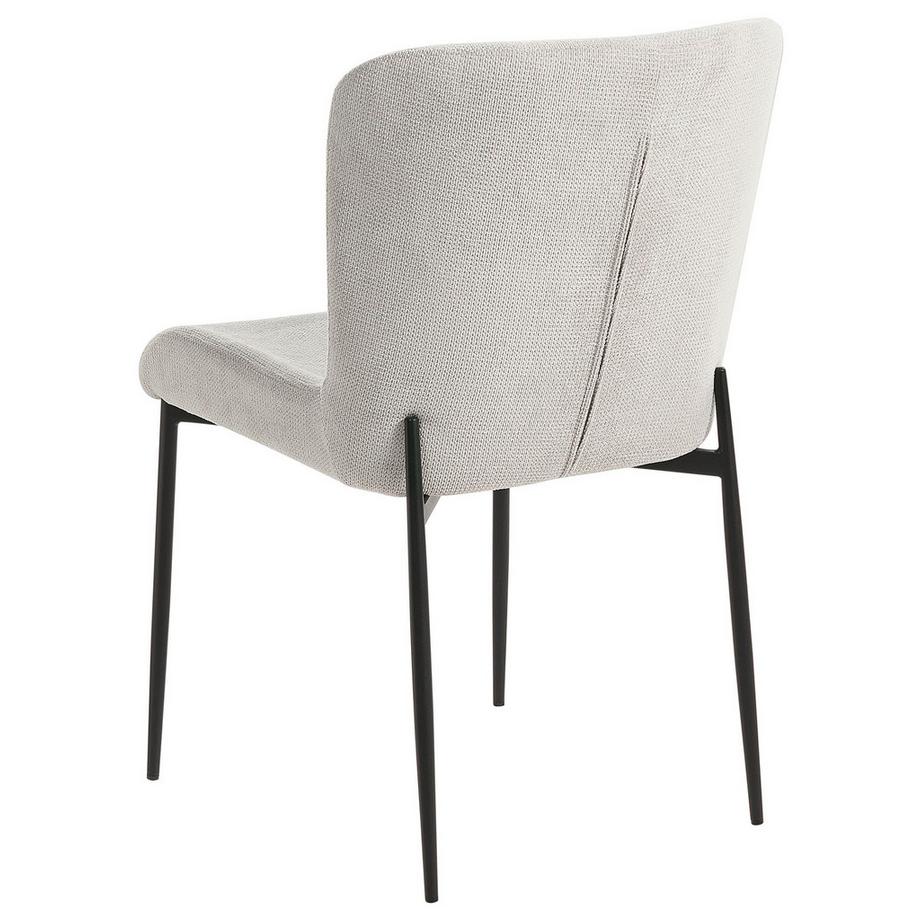 Beliani Set di 2 sedie da pranzo en Tessuto Moderno ADA  