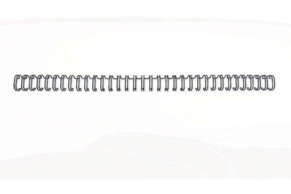 Image of Gbc Drahtbinderücken 8mm A4, 34 Ringe 100 Stück Unisex Schwarz