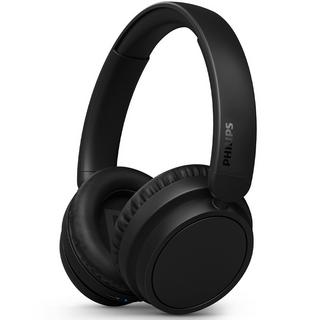 PHILIPS  TAH5209BK Kabelloser Over-Ear-Kopfhörer, überragender Komfort, guter Klang und bis zu 65 Stunden Spielzeit. Schwarz. 