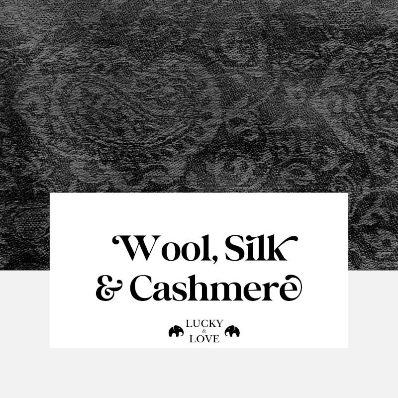 LUCKY & LOVE Safiya Kaschmir Seiden Wollschal  