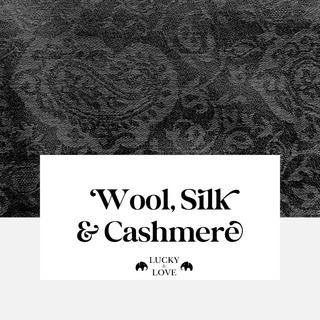 LUCKY & LOVE Safiya Kaschmir Seiden Wollschal  