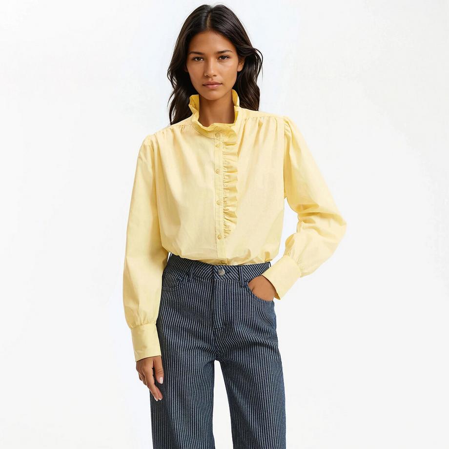 Chemise col victorien