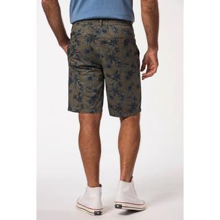 JP1880  Bermuda à taille élastique etimprimé all-over - jusqu'au 8 XL 