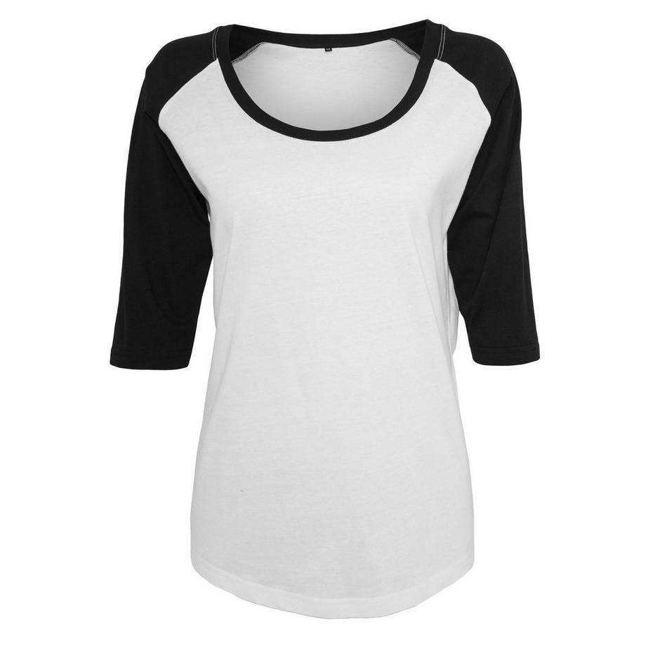 Maglietta Contrasto 3/4 Raglan
