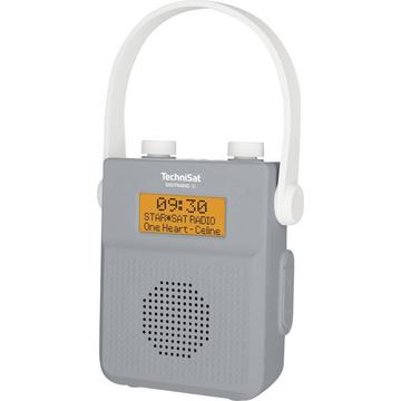 DIGITRADIO 30 Taschenradio DAB+, UKW, DAB Bluetooth® wasserdicht Weiß, Grau
