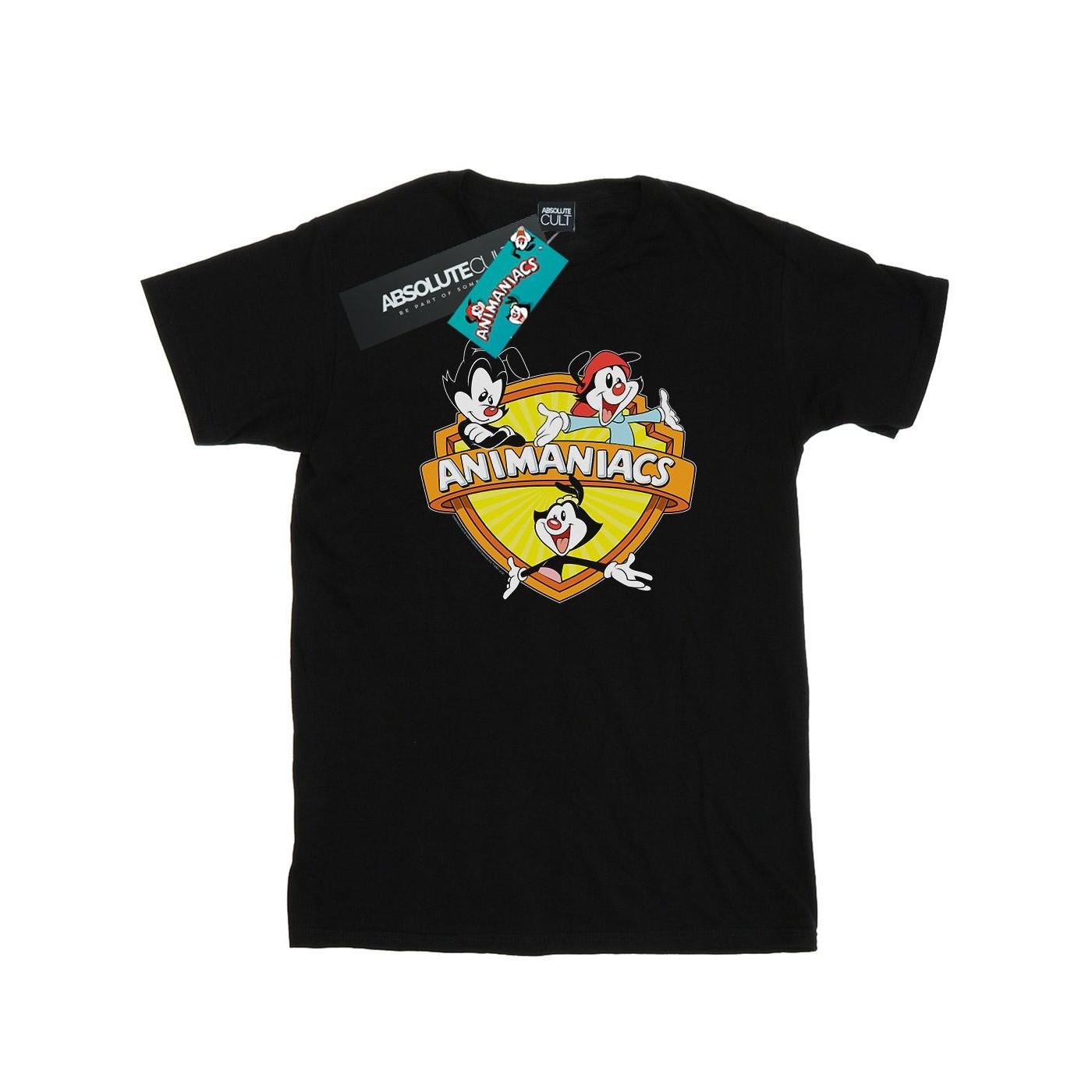 Image of Logo Crest Tshirt Herren Schwarz 5XL