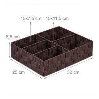 B2X Aufbewahrungskorb mit 5 Fächern  