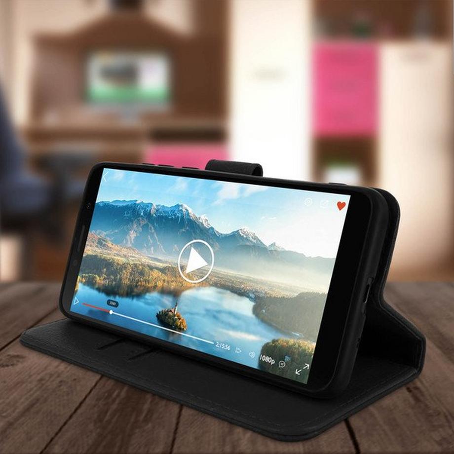 Avizar  Custodia Folio Huawei Y5p nero 