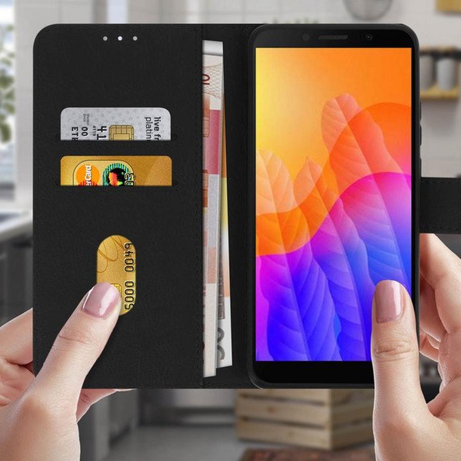 Avizar  Custodia Folio Huawei Y5p nero 