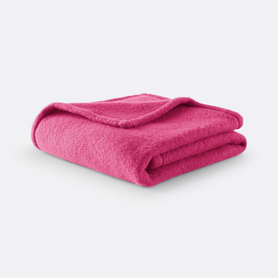 La Redoute Intérieurs Couverture en laine vierge Woolmark 350 gr/m²  