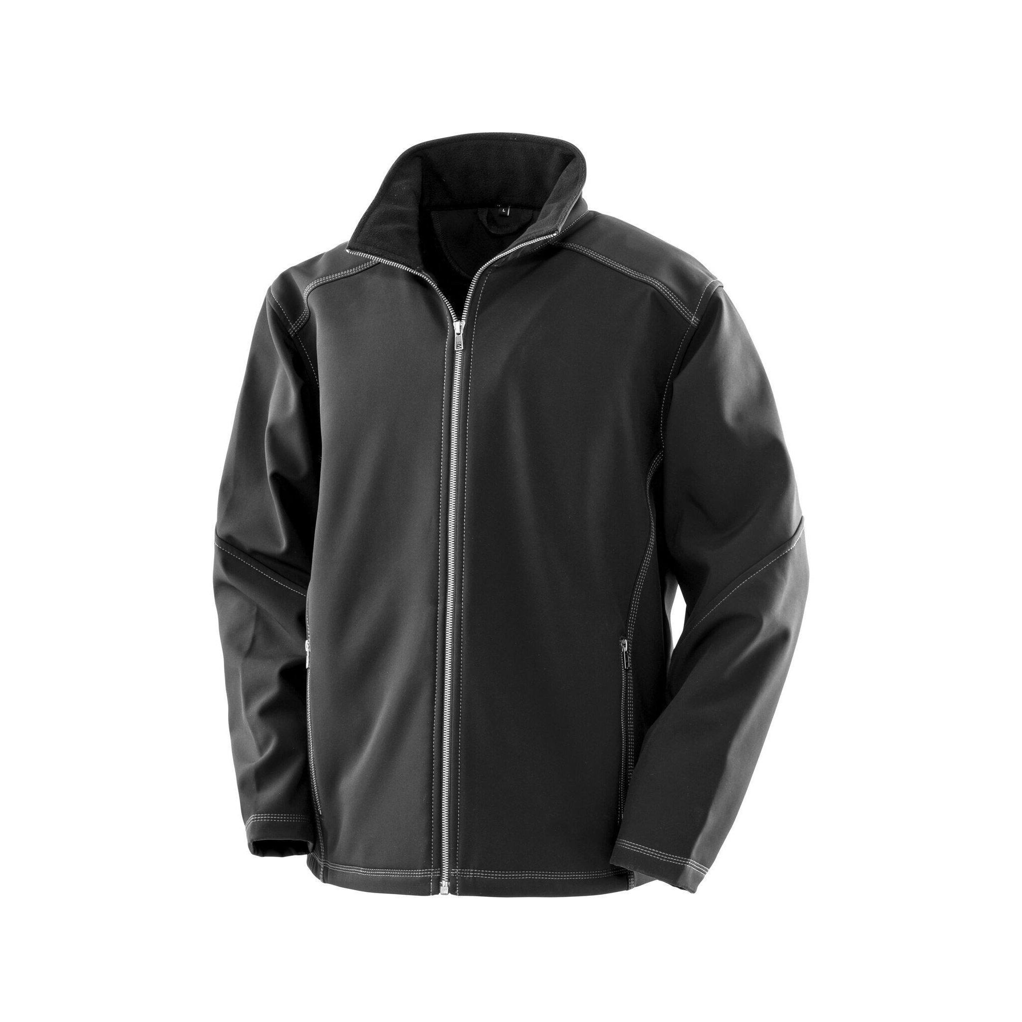 Image of Workguard Softshell Jacke Herren Schwarz 3XL