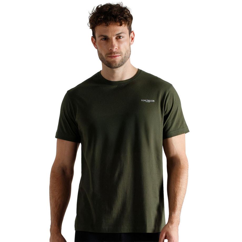 TOM TAILOR T-shirt Col Rond Confortable Lot de 3  