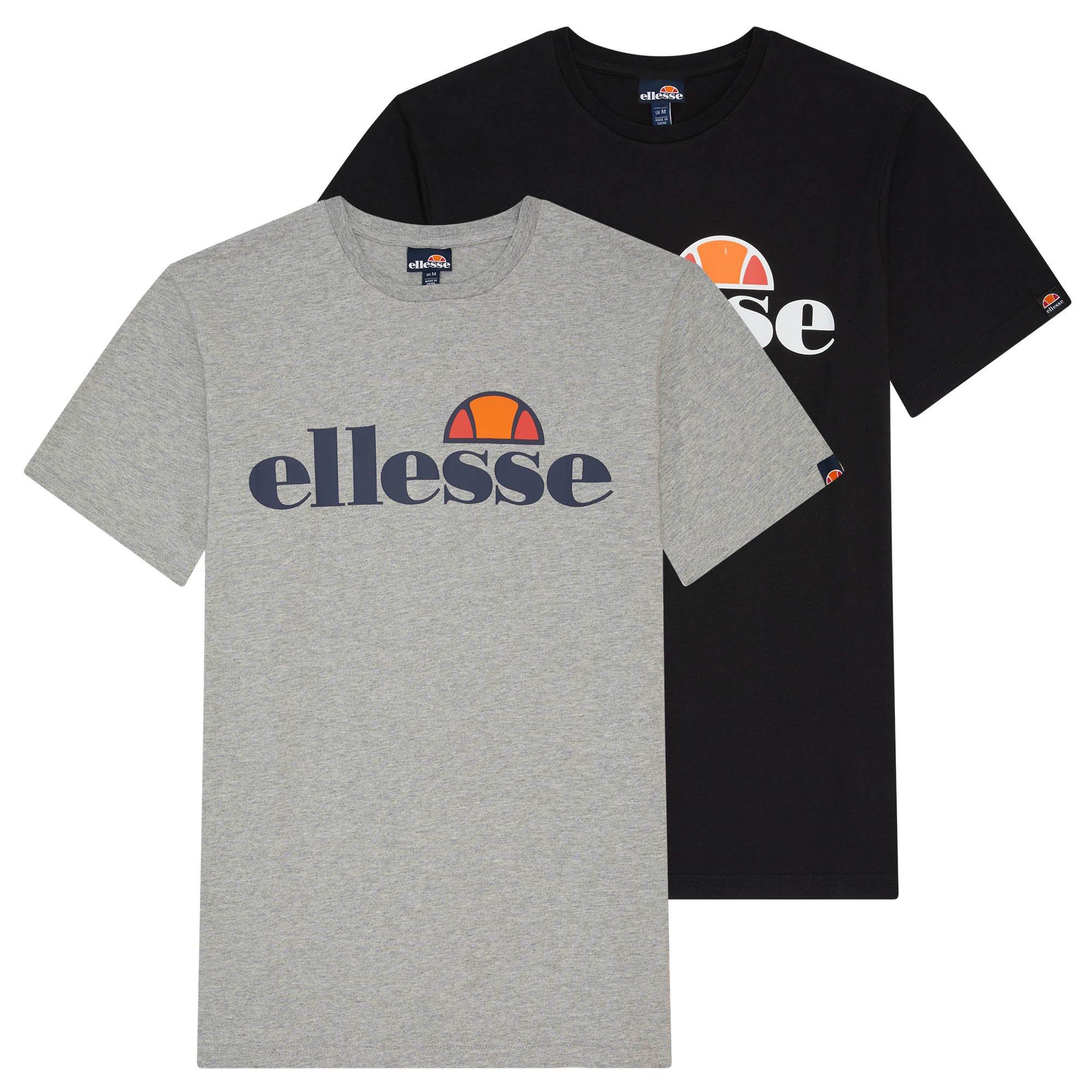 Ellesse Prado T-shirt Coupe Ample Lot de 2  