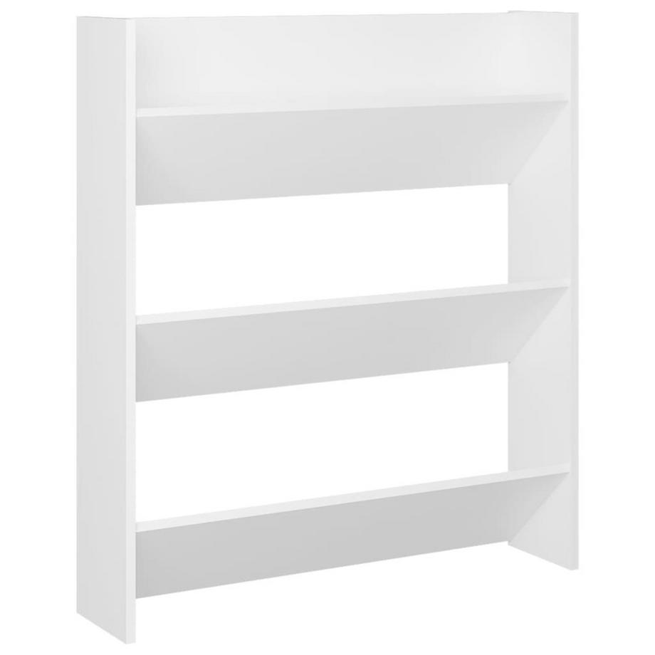 VidaXL Armoire à chaussures murale bois d'ingénierie  