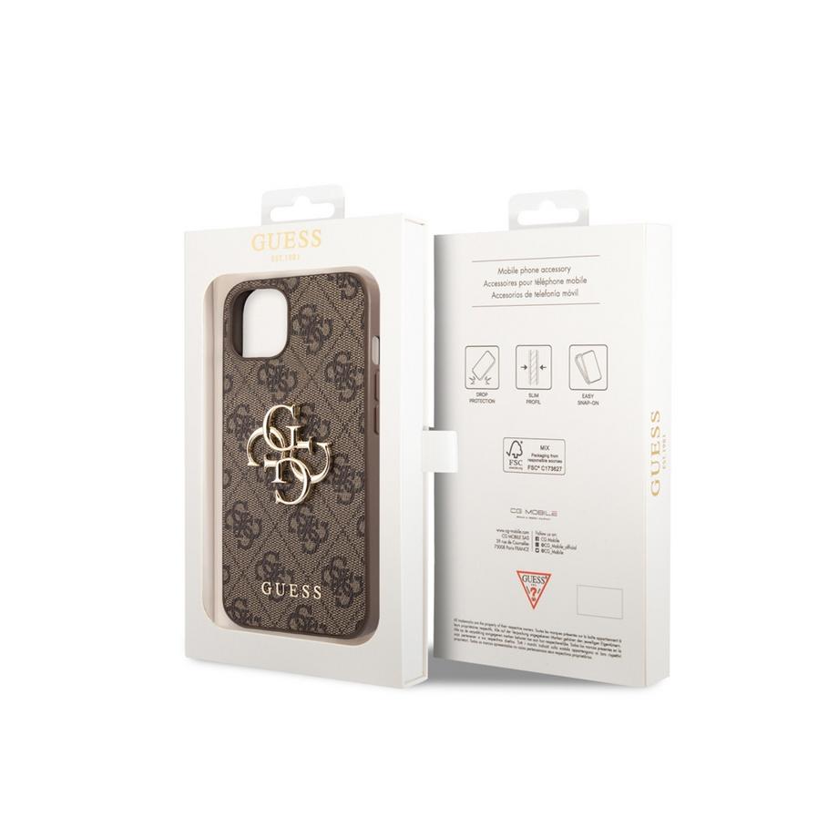 GUESS  Hülle Apple iPhone 14 PU 4G Big 