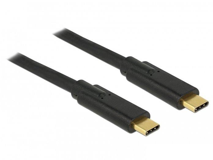 Image of 85527 USB Kabel 2 m USB 3.2 Gen 1 (3.1 Gen 1) USB C Schwarz