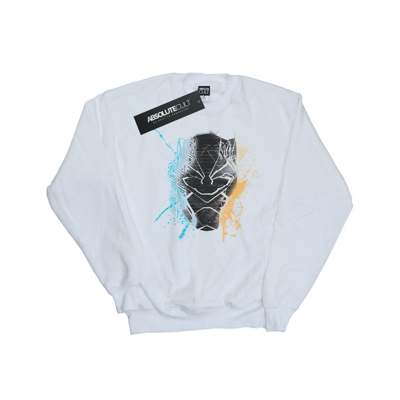 Image of Black Panther Splash Sweatshirt Jungen Weiss 128