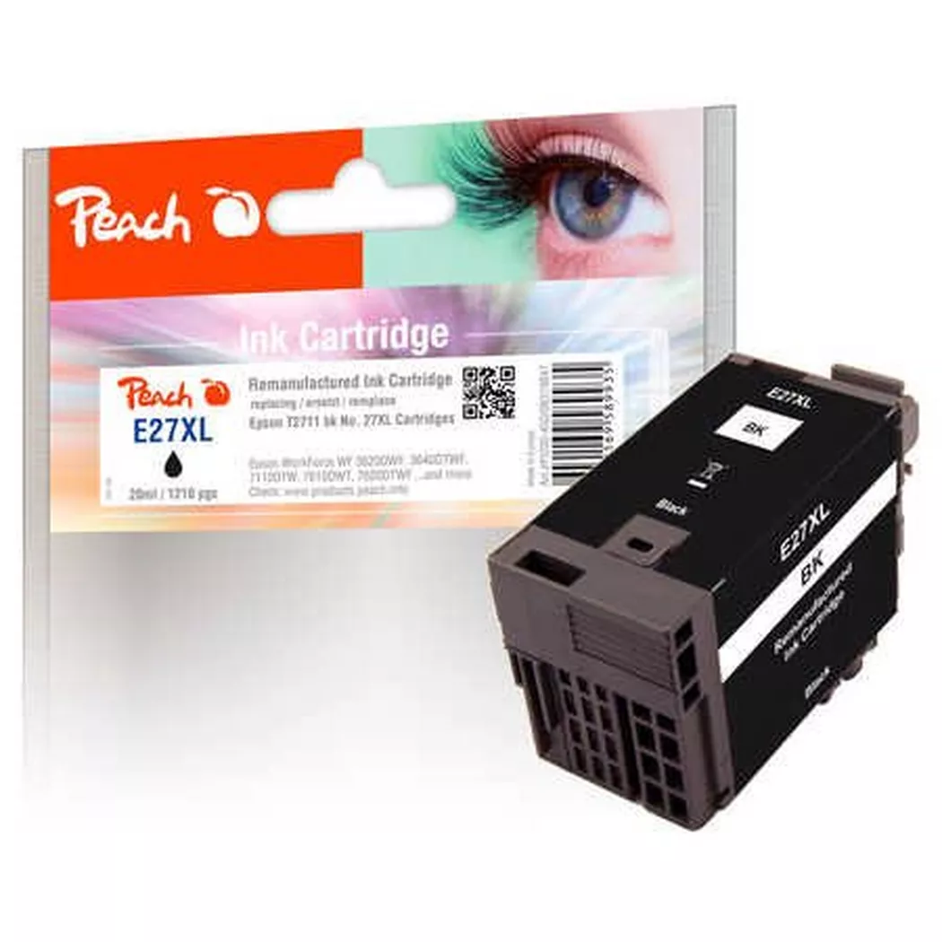 Peach 319847 Druckerpatrone 1 Stück(e) Kompatibel Schwarz
