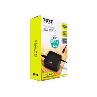Port Designs  Universalnetzteil 90W, Typ C 