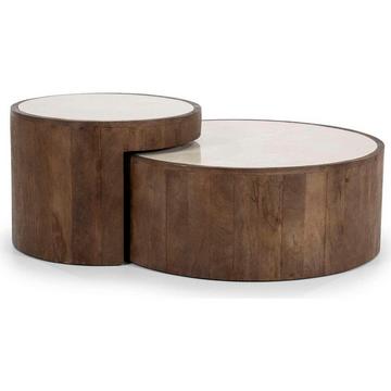 Table basse Hazel (lot de 2)