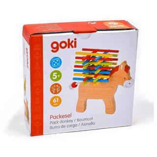 goki  Spiele Stapelspiel Packesel (61Teile) 