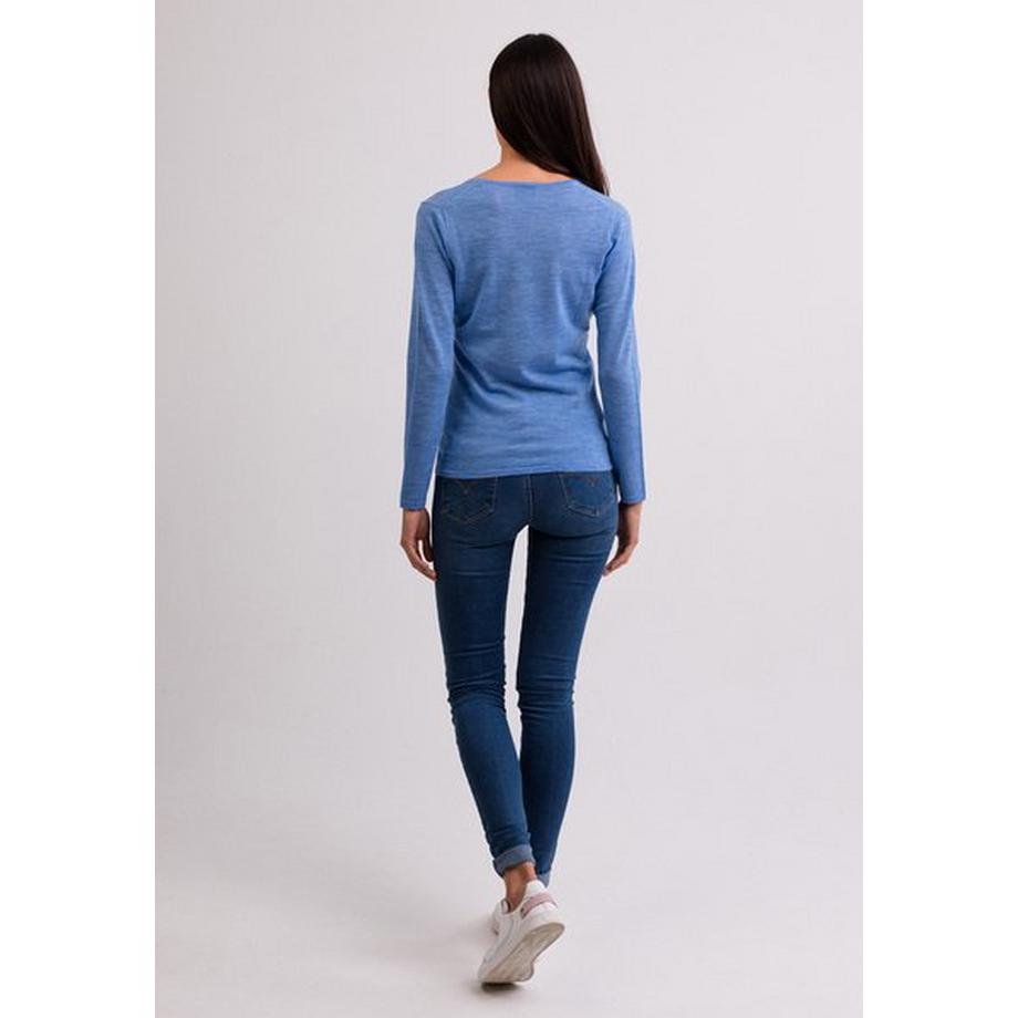 CASH-MERE.CH Cashmere Maglione Scollo a V  