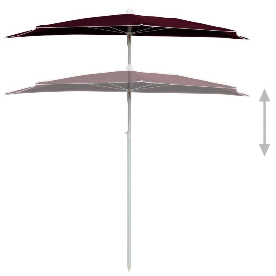 VidaXL Parasol de jardin  