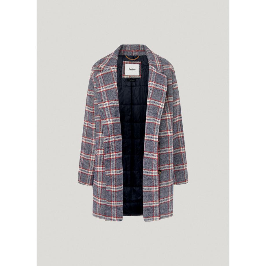 Pepe Jeans London Billy Tailored Fit Mantel  