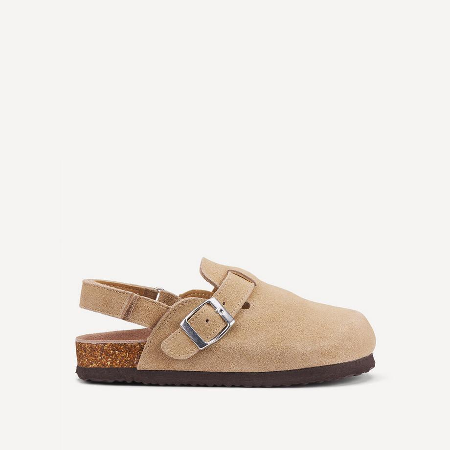 La Redoute Collections Clogs en cuir à scratch Mules en cuir à scratch 