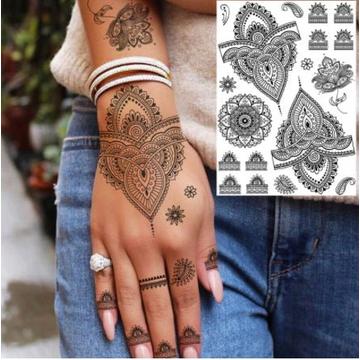 Autocollant au henné I Fake Tattoo