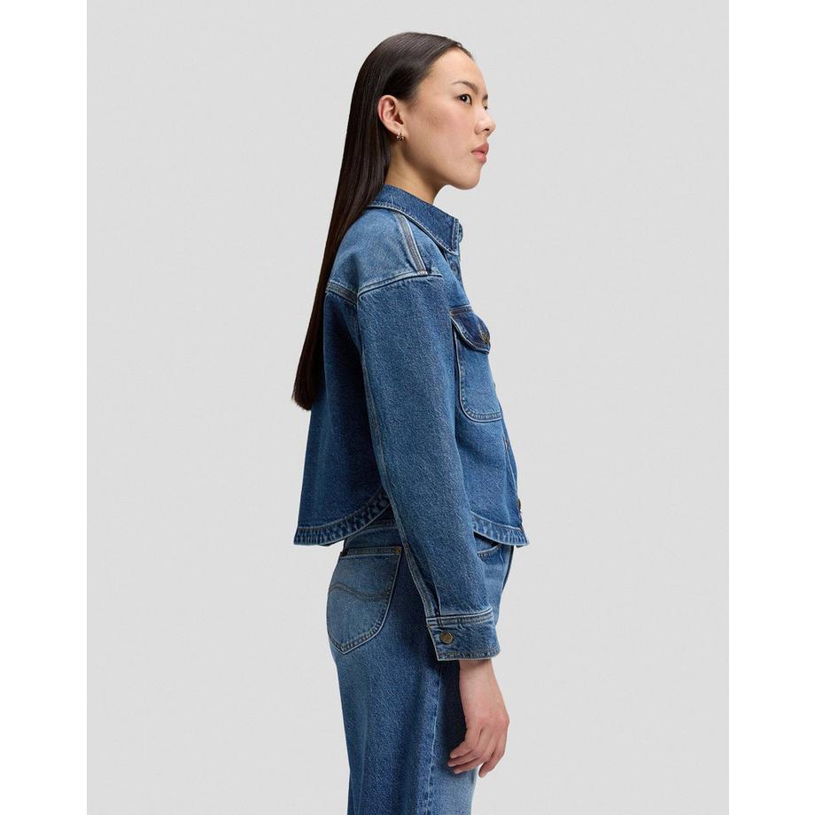 Lee Flap Pocket Jeanshemd  